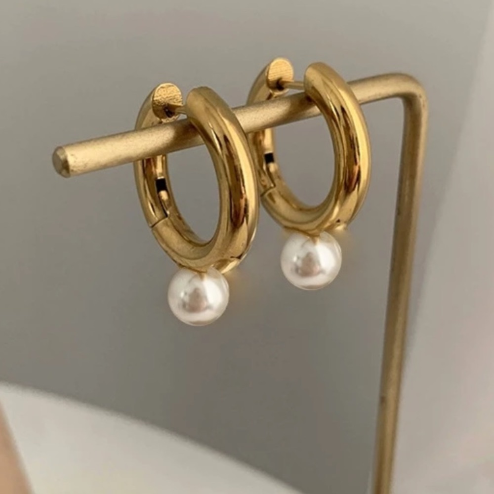 ⚡️Insta small circle hoop earrings